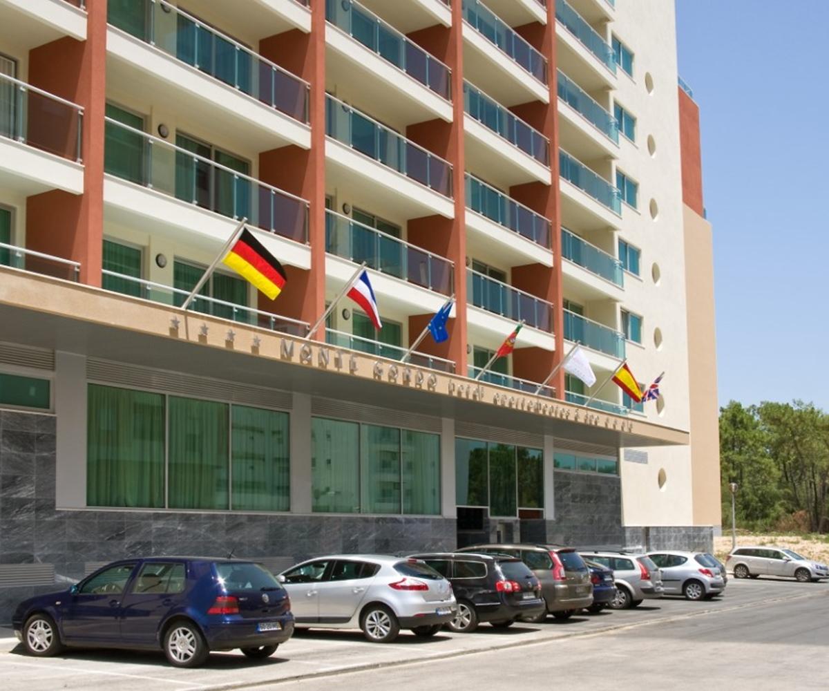 Monte Gordo Hotel Apartamentos & Spa المظهر الخارجي الصورة
